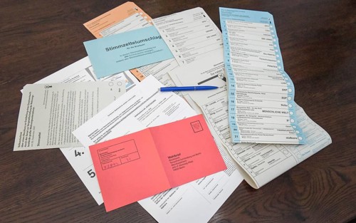 Postal voting Bundestag and Landtag elections Berlin 2021