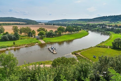 Weser near Polle