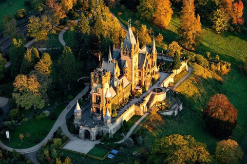 Drachenburg Castle from 1884