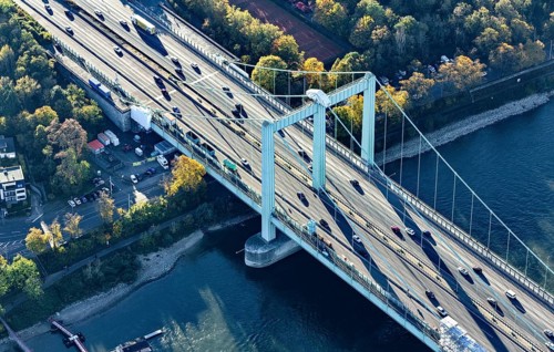 Rhine Bridge Cologne-Rodenkirchen