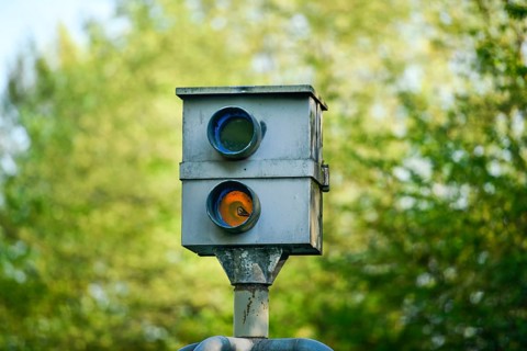 Speed camera near Vlotho