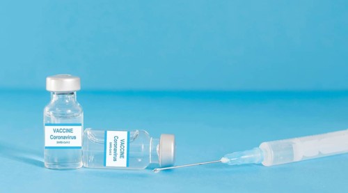 Conceptual photo for worldwide pandemic vaccination