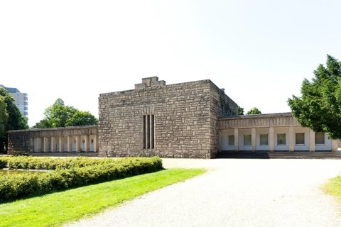 Old mourning hall from 1925