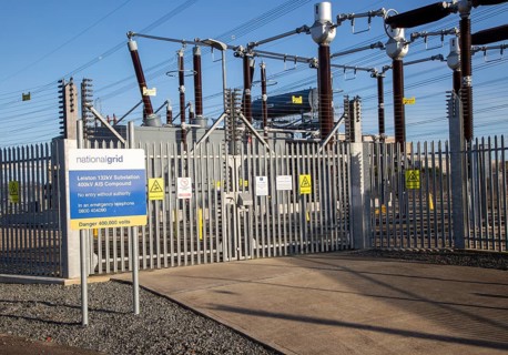 Inner Gabbard Offshore wind farm electricity substation
