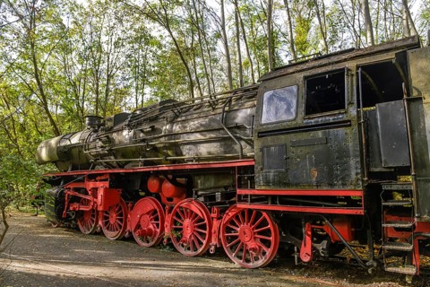 Discarded locomotive class 50