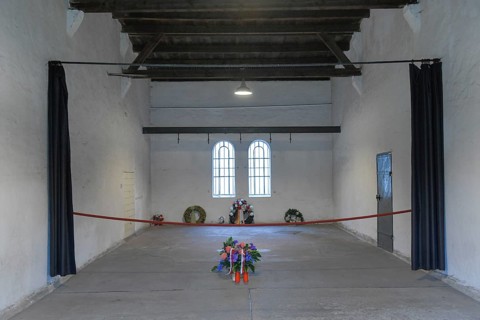 Execution site with gallows