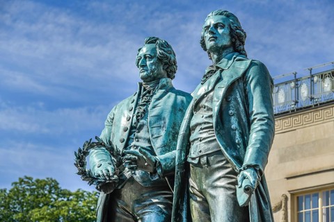 Goethe-Schiller Monument