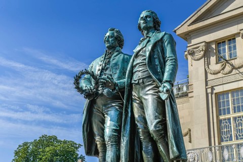 Goethe-Schiller Monument