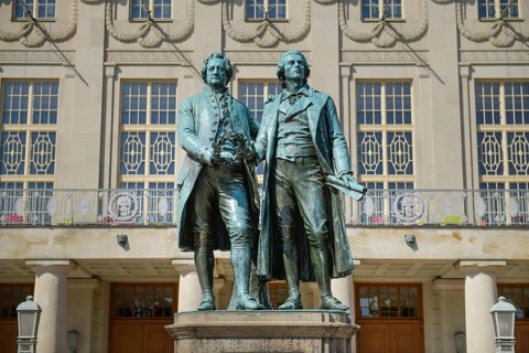 Goethe-Schiller Monument