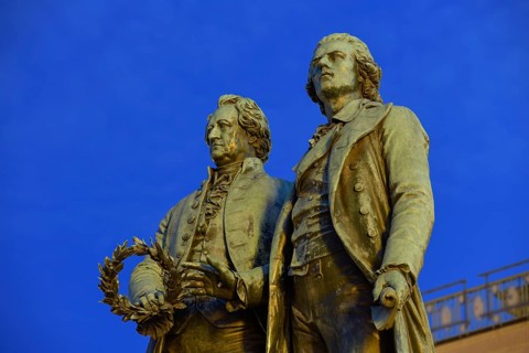 Goethe-Schiller Monument