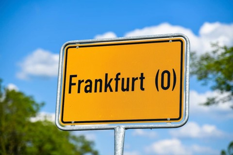 Town entrance sign