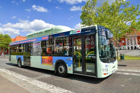 Natural gas bus