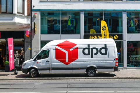 Delivery van dpd