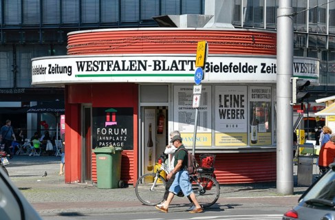 Advertising daily newspaper Westfalenblatt