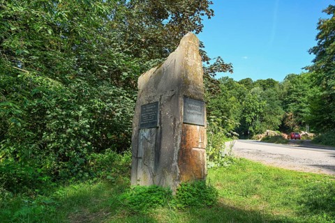 Three-country point near Bad Karlshafen