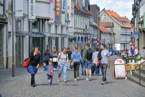 Pedestrian zone