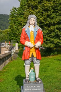 Statue of Dr Eisenbart