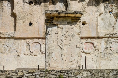 Stone relief