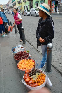 Street vending fruit