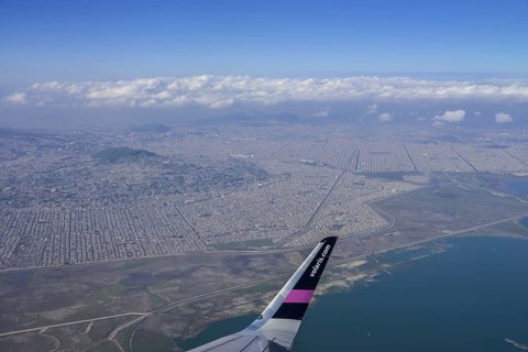 Aerial view Mexico City
