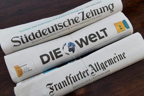 National daily newspapers Die Welt