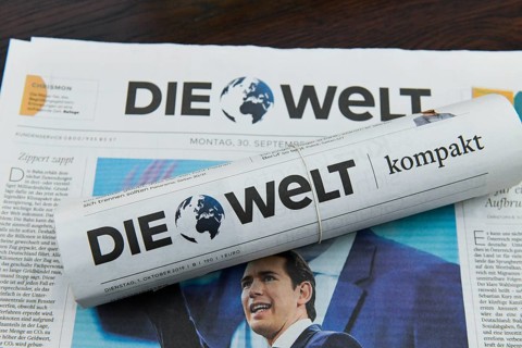 Daily newspapers Die Welt and Die Welt Kompakt
