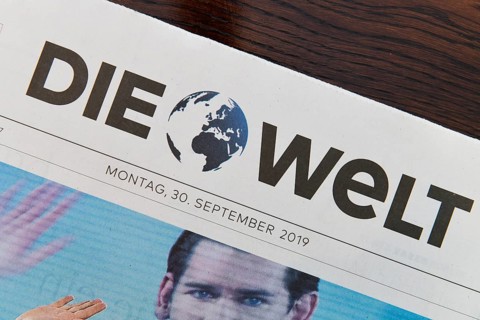 Daily newspaper Die Welt