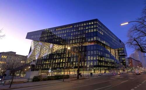 New building Axel-Springer-Verlag