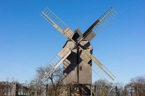 Bockwindmühle on the Liebschützberg