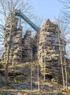 Viewing rock of the Greifensteine