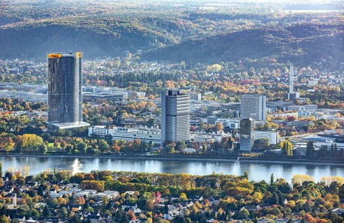 UN Campus Bonn with former House of Representatives Langer Eugen