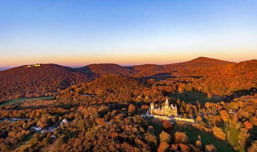 Drachenburg Castle from 1884