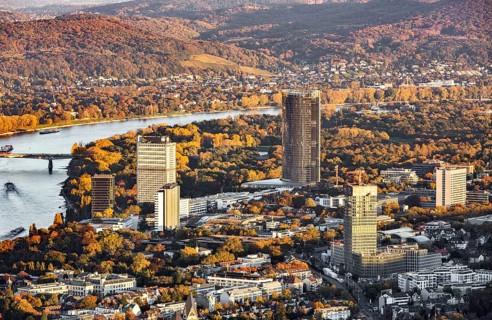 UN Campus Bonn with former House of Representatives Langer Eugen