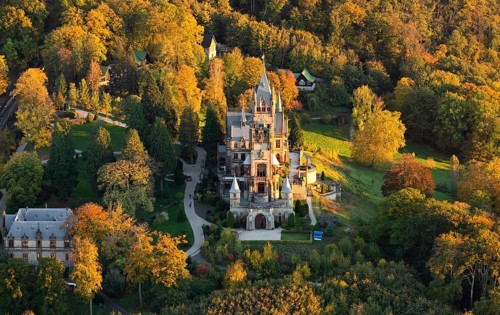 Drachenburg Castle from 1884