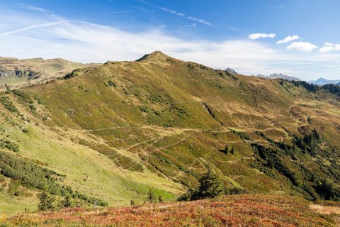 View from Portlakopf to Portlahorn