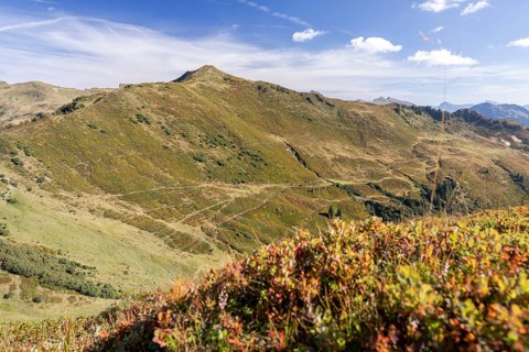 View from Portlakopf to Portlahorn