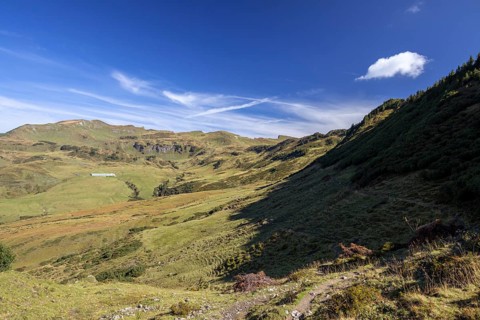 View from Portlakopf to Portlahorn