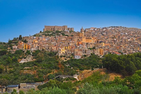 Mountain village of Caccamo