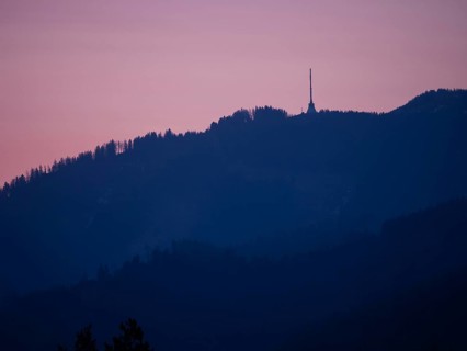 Mugelsender at dawn