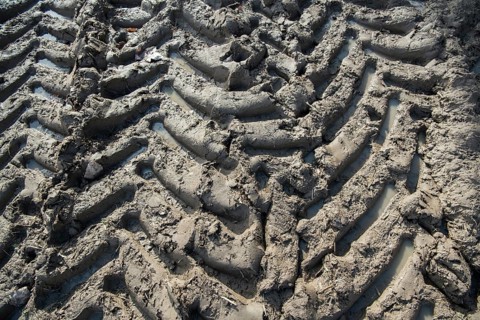 Soil compaction in the field