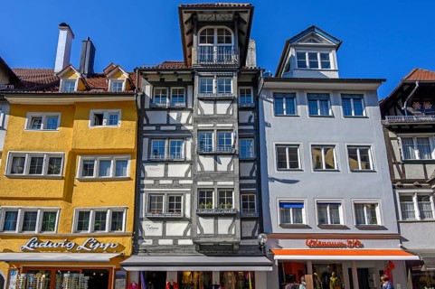 Half-timbered facade