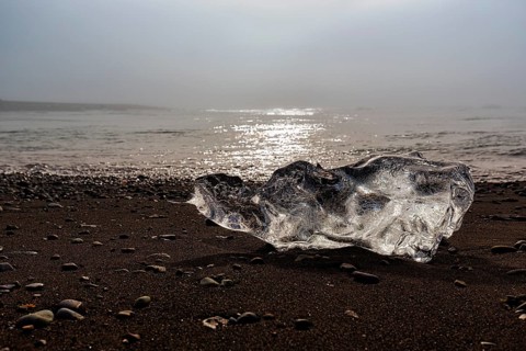 Melted iceberg