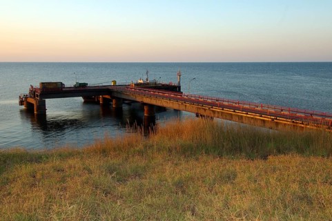 Pier on Snake Island