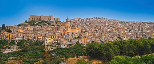 Mountain village of Caccamo