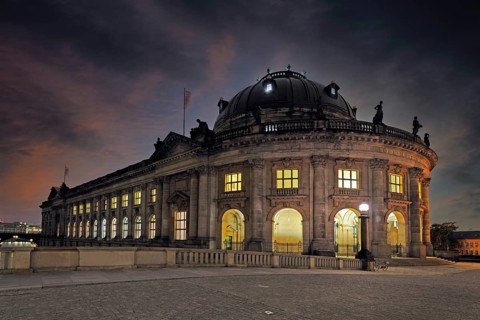 Bode Museum after sunset