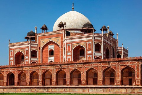 Humayun's Tomb famous tourist attraction destination. Delhi