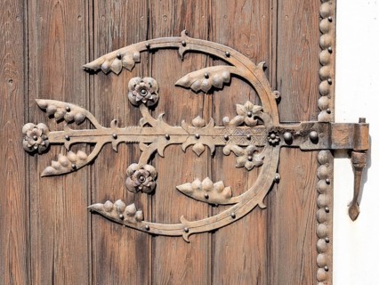 Artful wrought iron work