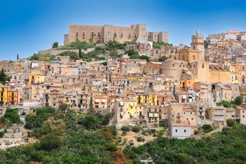Mountain village of Caccamo