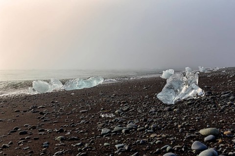 Melted icebergs