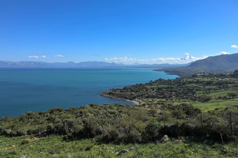 Coast at Pizzo des Corvo in the Zingaro Nature Reserve